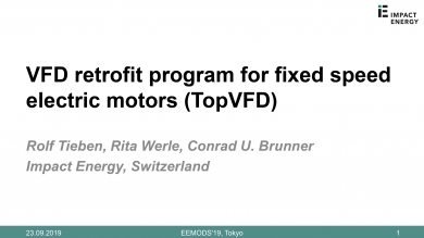 «VFD retrofit program for fixed speed electric motors (TopVFD)» (EEMODS'19/ppp)